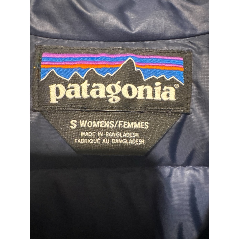 Patagonia Women’s Down Sweater Jacket Smolder Blue S - Picture 6 of 6